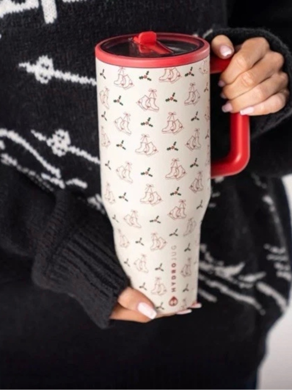 RETIRED Hydro Jug “Holiday Skate” 40oz BNWT
